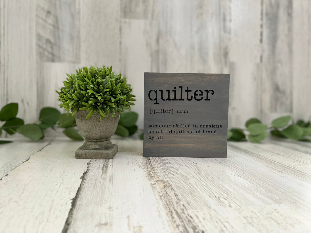 Quilter Definition