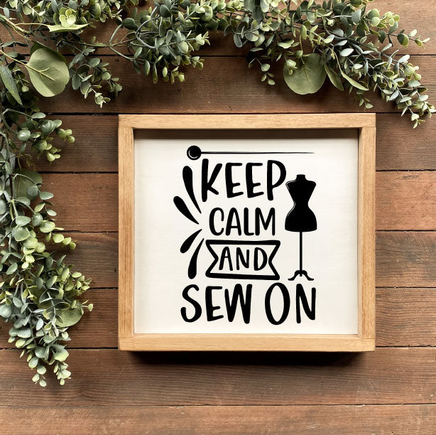 Keep Calm Sew On